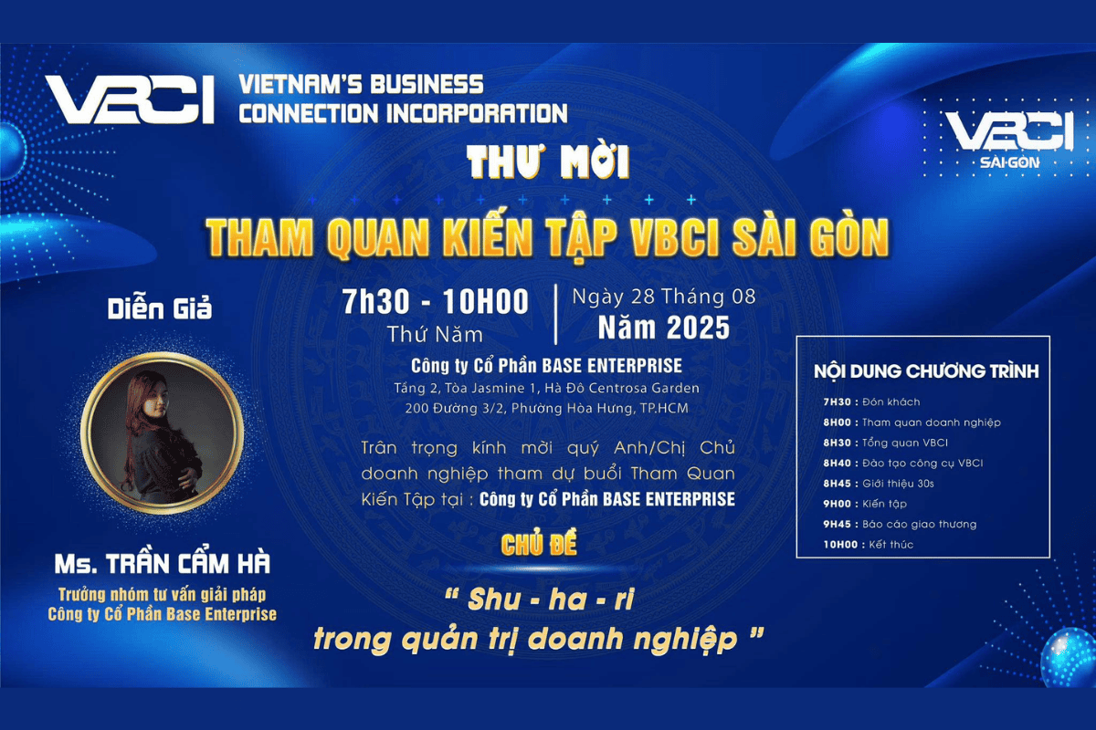 Thư mời tam quan kiến tập VBCI Sài Gòn